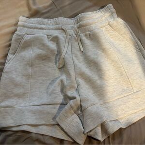 Varley Light Gray Casual Shorts